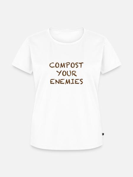Gärtner Landschaftsgärtner gärtnern - Frauen Premium Bio T-Shirt - Weiß