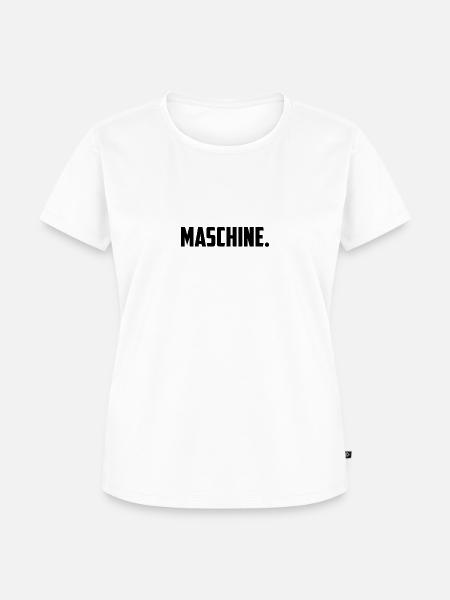 Maschine - Frauen Premium Bio T-Shirt - Weiß