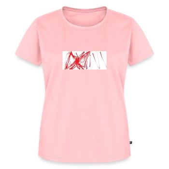 Arc rouge - T-shirt Premium bio Femme - rose - Devant - AI Model Female 172 dark (172cm)