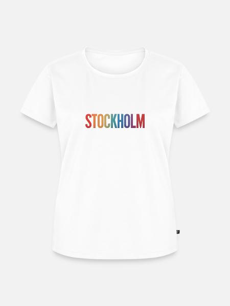 STOCKHOLM - Frauen Premium Bio T-Shirt - Weiß