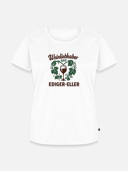Weinliebhaber - Frauen Premium Bio T-Shirt - Weiß