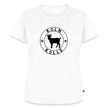 Köln - Frauen Premium Bio T-Shirt - Weiß - Vorne - AI Model Female 172 dark (172cm)