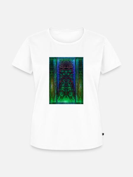 Tech-Nech - Frauen Premium Bio T-Shirt - Weiß