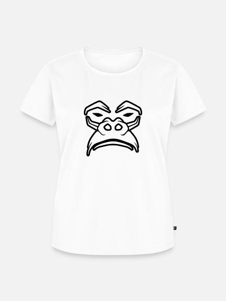 Mürrischer Gorilla - Frauen Premium Bio T-Shirt - 