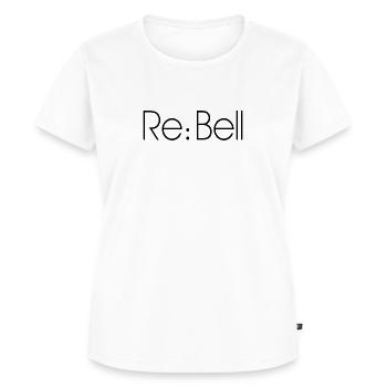 Re: Bell - Frauen Premium Bio T-Shirt - Weiß - Vorne - AI Model Female 172 dark (172cm)