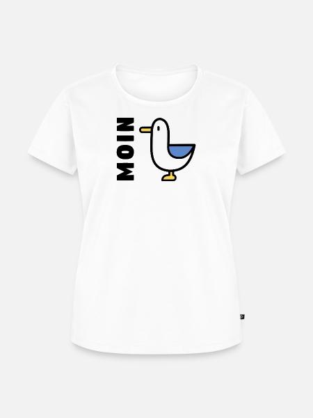 MOIN - Frauen Premium Bio T-Shirt - Weiß