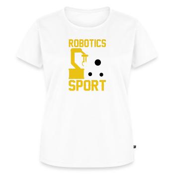 Robot Programmer Automation Technician - Women's Premium Organic T-shirt - white - Front - AI Model Female 172 dark (172cm)