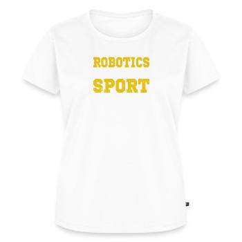 Robot Programmer Automation Technician - Women's Premium Organic T-shirt - white - Front - AI Model Female 172 dark (172cm)