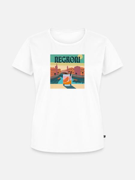 negroni - Frauen Premium Bio T-Shirt - Weiß