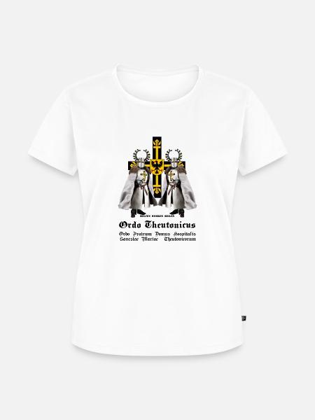 Deutscher Orden Design #01 - Frauen Premium Bio T-Shirt - Weiß