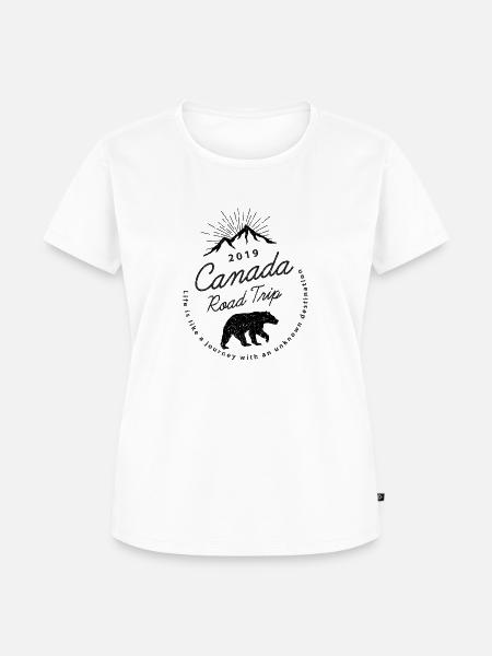 Kanada - Frauen Premium Bio T-Shirt - Weiß