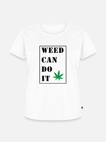 Cannabis-Crew 03 - Frauen Premium Bio T-Shirt - Weiß