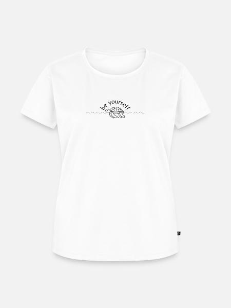 sei du selbst - Frauen Premium Bio T-Shirt - Weiß