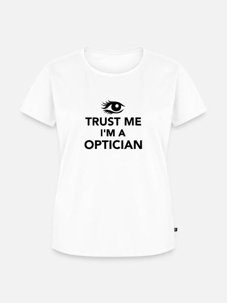 Optiker - Frauen Premium Bio T-Shirt - Weiß