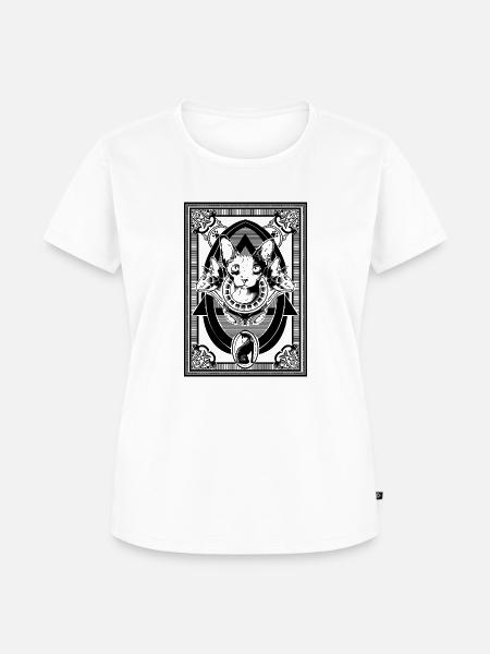 Sphynx - Frauen Premium Bio T-Shirt - Weiß