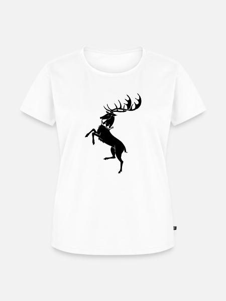 Coat of thrones - Frauen Premium Bio T-Shirt - Weiß