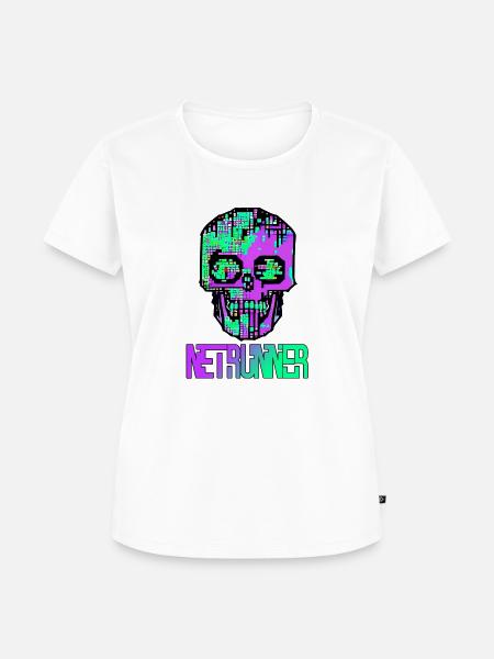 netrunner No.1 - Frauen Premium Bio T-Shirt - Weiß