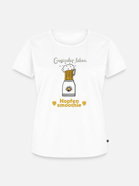 Gesünder leben - Frauen Premium Bio T-Shirt - Weiß