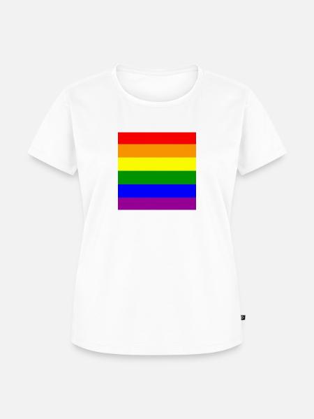Lgbtq - Frauen Premium Bio T-Shirt - Weiß