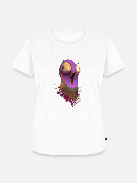 Taube Lustig - Frauen Premium Bio T-Shirt - Weiß