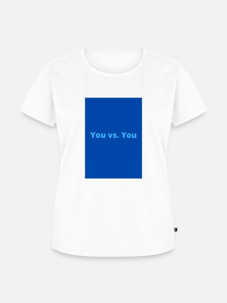 You vs. You - Frauen Premium Bio T-Shirt - Weiß