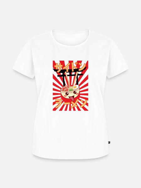 RAMEN T-Shirt kawai - Frauen Premium Bio T-Shirt - Weiß