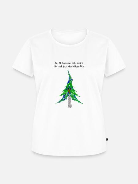 Glühwein - Frauen Premium Bio T-Shirt - Weiß