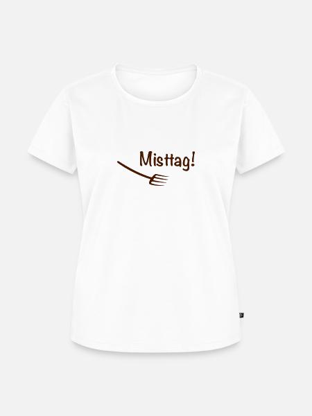Pferd - Frauen Premium Bio T-Shirt - Weiß