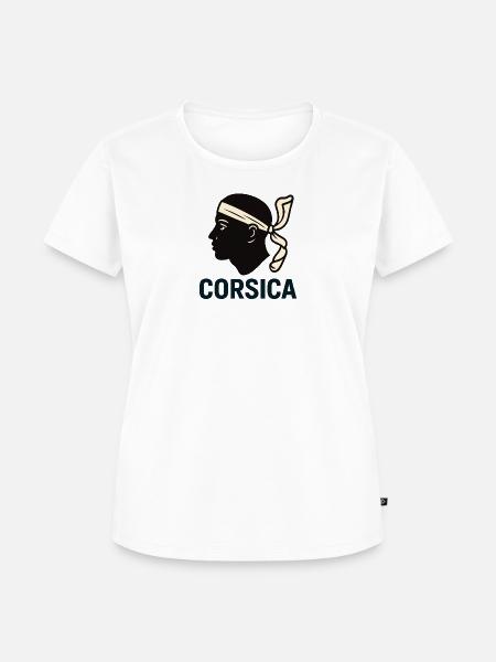 Modernes Korsika - Frauen Premium Bio T-Shirt - Weiß