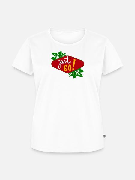 Zum Mitnehmen - Frauen Premium Bio T-Shirt - Weiß