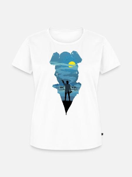 Breaking Bad Walter White - Frauen Premium Bio T-Shirt - Weiß