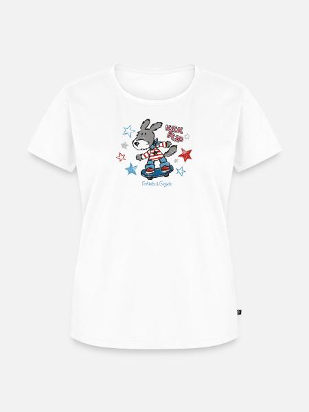 KICKFLIP - Frauen Premium Bio T-Shirt - Weiß