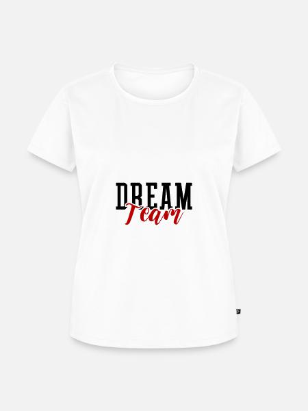 Dream Team - Frauen Premium Bio T-Shirt - Weiß