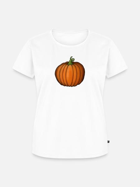 Kürbis - Frauen Premium Bio T-Shirt -