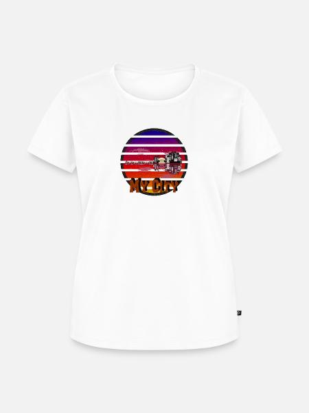 My City - Frauen Premium Bio T-Shirt - Weiß