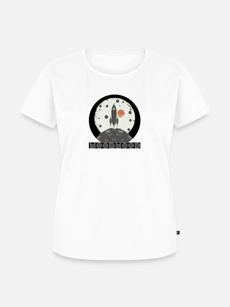 Moon Mood - Frauen Premium Bio T-Shirt -