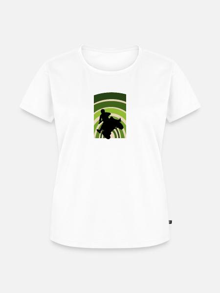 Stunt Stuntman - Frauen Premium Bio T-Shirt - Weiß