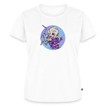 Chibi Chief Apothecary - Women's Premium Organic T-shirt - white - Front - AI Model Female 172 dark (172cm)