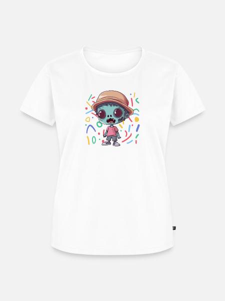 Zombie Jäger Zombieapokalypse - Frauen Premium Bio T-Shirt - Weiß