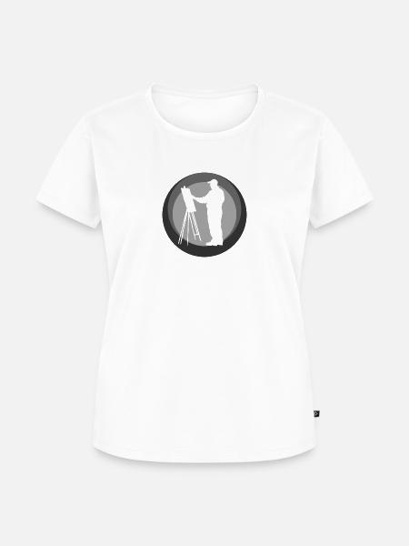 Malen Künstler Maler - Frauen Premium Bio T-Shirt - Weiß