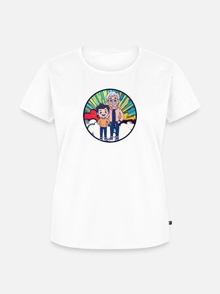 Opa Großvater - Frauen Premium Bio T-Shirt - Weiß