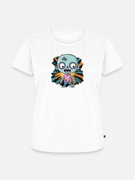 Zombie Zombieapokalypse Jäger - Frauen Premium Bio T-Shirt - Weiß