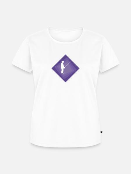 Fischen Fischerei - Frauen Premium Bio T-Shirt - Weiß