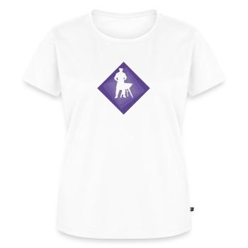 BBQ Gourmet - T-shirt Premium bio Femme - blanc - Devant - AI Model Female 172 dark (172cm)