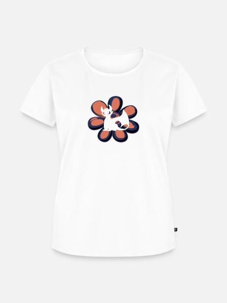 Drache Luft - Frauen Premium Bio T-Shirt - Weiß