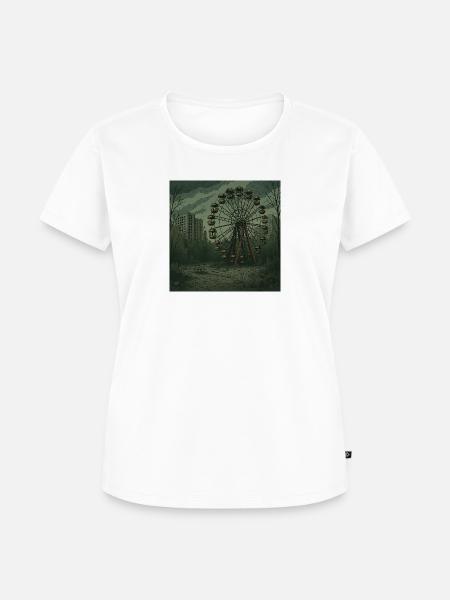 Stillstand der Zeit - Frauen Premium Bio T-Shirt - Weiß
