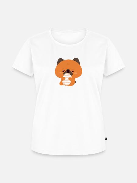 Schläfriger Deutscher Schäferhund - Frauen Premium Bio T-Shirt -