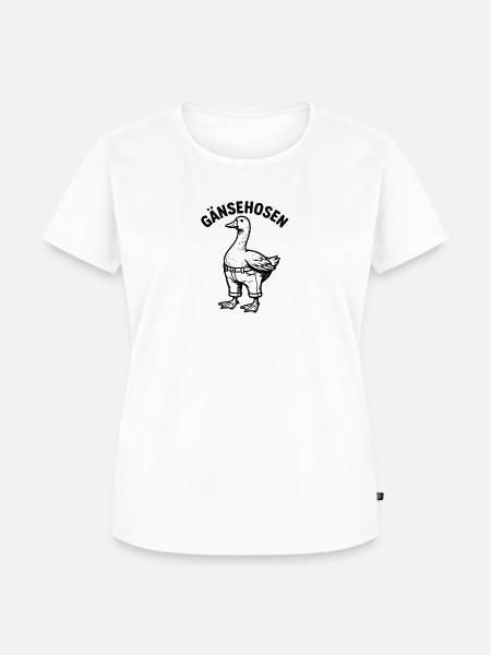 GänseHosen - Frauen Premium Bio T-Shirt - Weiß