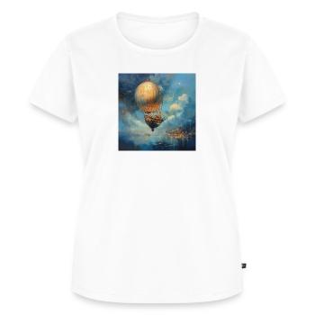 The Flying Dutchman - Women's Premium Organic T-shirt - white - Front - AI Model Female 172 dark (172cm)