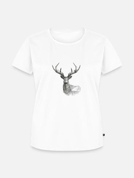 oh mein Gott - Frauen Premium Bio T-Shirt - Weiß